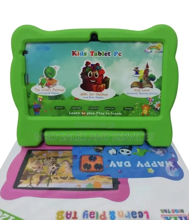 Zynix Edujoy Pad 8 Pro Android Kids Tablet 128gb+6gb - Green · Photo 3