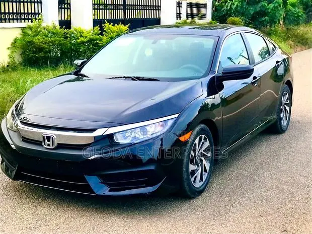 Honda Civic EX 4dr Sedan (2.0L 4cyl) 2017 Black · Photo 1