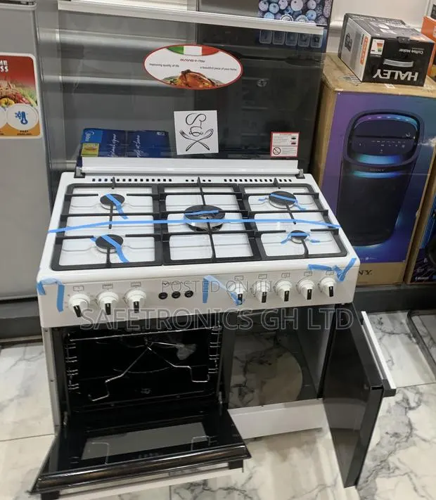 Order 5 Gas Mediatech 60x90 White Cooker · Photo 1