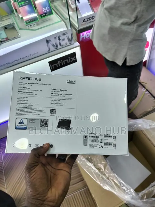 New Infinix Xpad 128 GB Gray · Photo 1