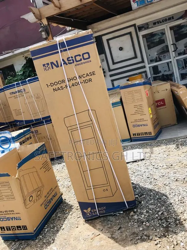 Nas-Fl400-1dr Singledoor Nasco Glass Display Fridge · Photo 1
