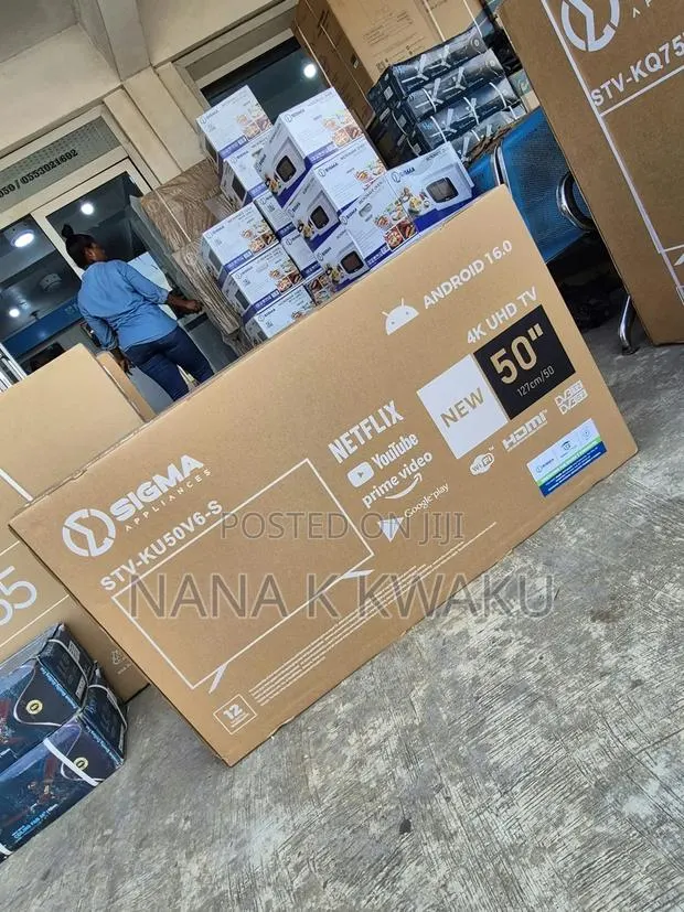 Sigma 50inches Smart 4k Digital Satellite TV · Photo 1