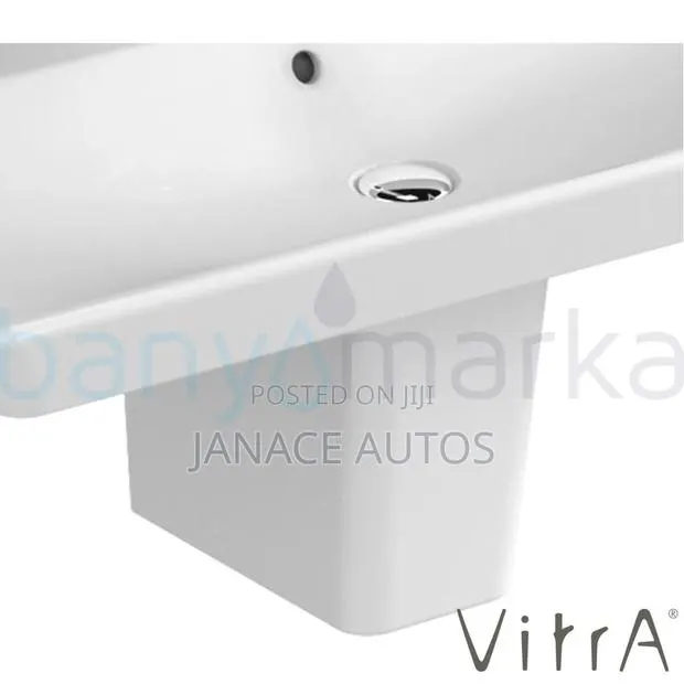 VitrA T4 Sink Ceramic Semi-Pedestal · Photo 1