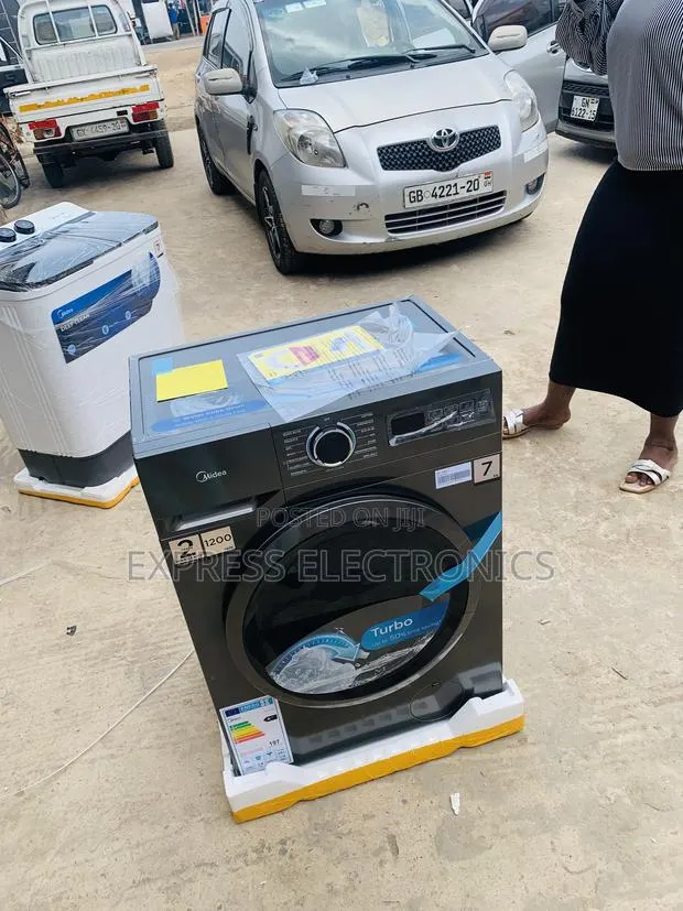 Zealous Sleek Wm Front Load Full Auto Midea 8kg · Photo 1