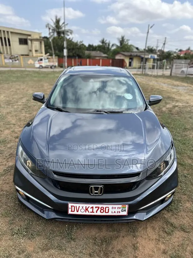Honda Civic EX 2021 Gray · Photo 1
