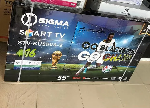 Sigma 55" STV-KU55V6-S Smart LED Television · Photo 1
