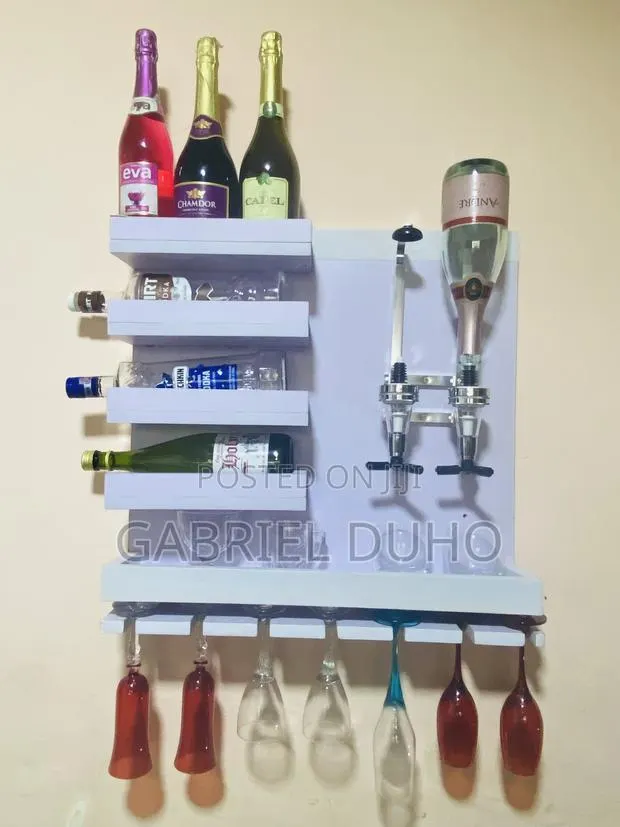 Wine Bar With Liquor Dispenser ( Wall Mounted) · Photo 1