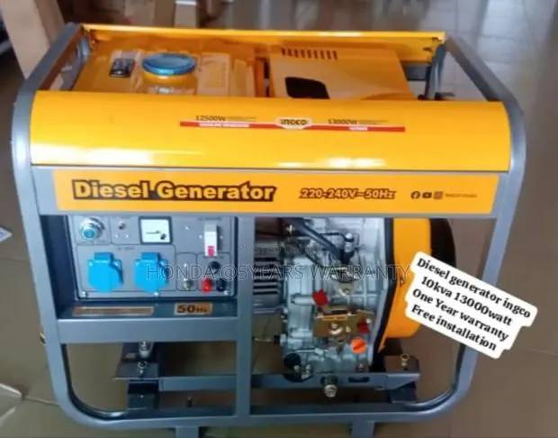 Home Energy Saver Ingco 10kva 13000watt Diesel Generator · Photo 1