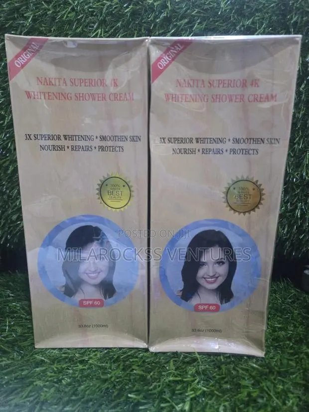 Nakita Superior Whitening Shower Cream. 1000ml. · Photo 1