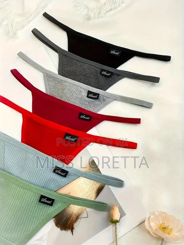 Cotton Thongs · Photo 1