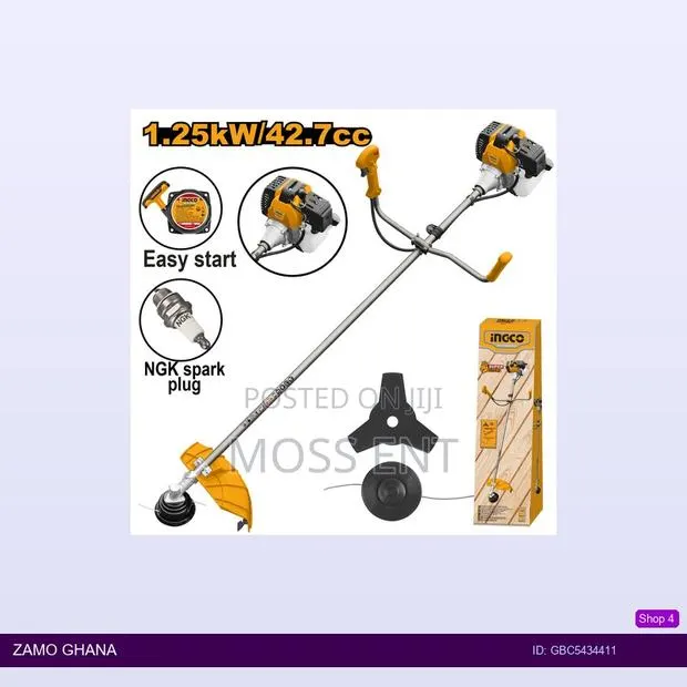 Gasoline Grass Trimmer and Brush - GBC · Photo 1