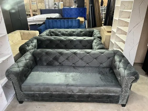 Gray 3in1 Sofa Very Strong And Durable// Luxurious And Durable · Photo 1