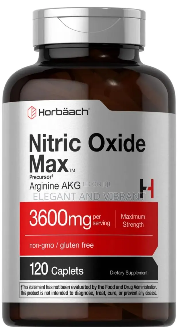 Nitric Oxide Max Precursor Arginine Akg 3600mg · Photo 1