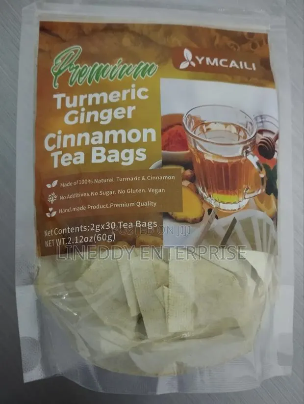 Tumeric, Ginger and Cinnamon Tea Bags to Refresh You for 30 Days · Photo 1