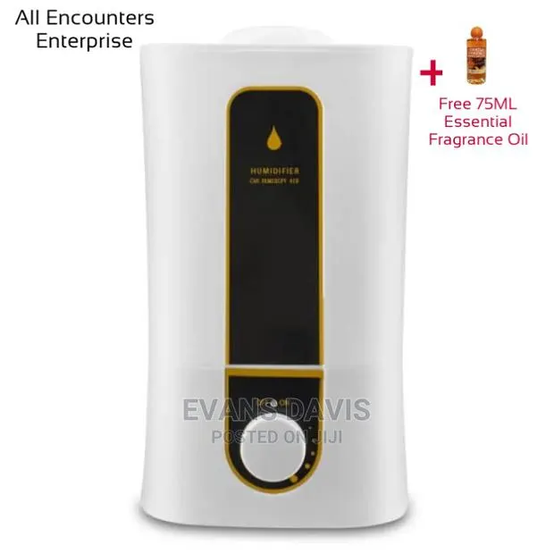 4ltrs Electronic Aroma Humidifier/Diffuser +3pcs Of 10ml Oil · Photo 1