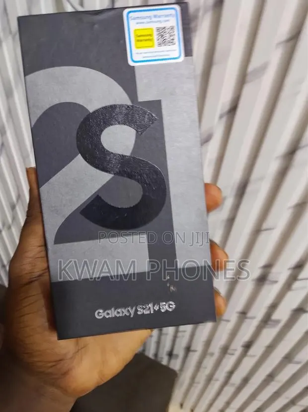 New Samsung Galaxy S21+ 5G 128 GB Black · Photo 1