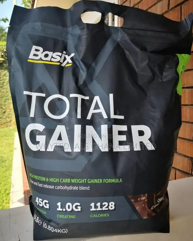 Basix Total Gainer Protein 4 Weight Gain, Glowing Skin +Hair · Photo 1