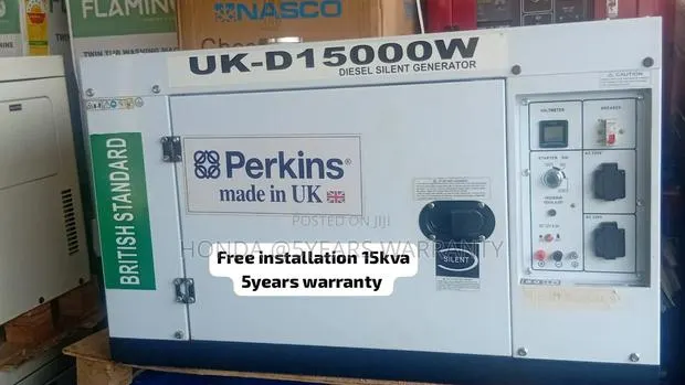 Perkins 15kva Automatic Remote Start Generator Set · Photo 1