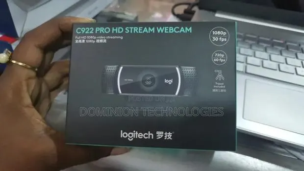 Logitech C922 Pro Hd Stream Webcam Original · Photo 1