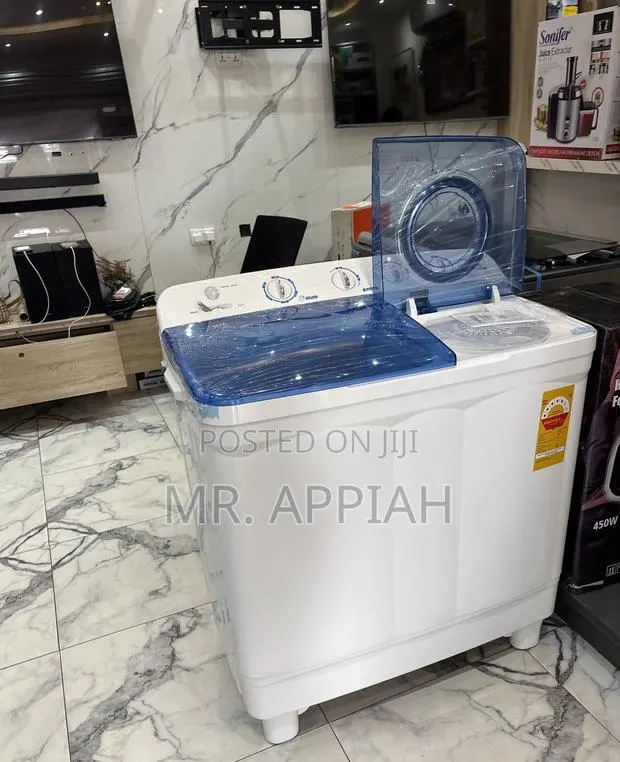 Extremely Affordable Nasco Spin Dry Top Load Washing Machine(White). · Photo 1