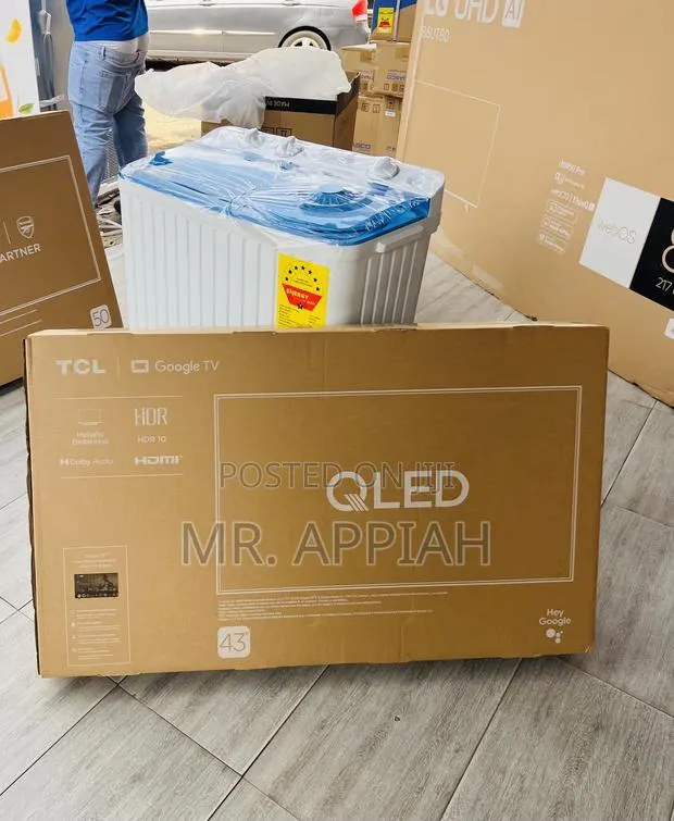 Lovely Design TCL 43” Qled Smart Satellite Android Tv(2025) · Photo 1
