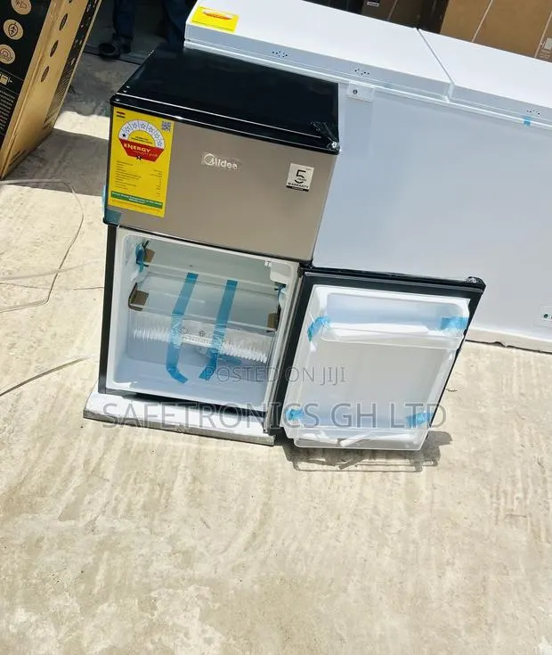 Order Grey Midea 87ltr Double Door Table Top Fridge Hd-113f(N · Photo 1