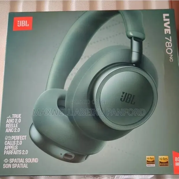 JBL Live 780NC Bluetooth Wireless Over-Ear Headphones · Photo 1