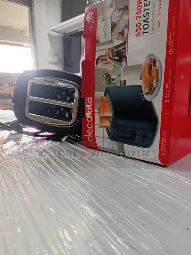 Decakila 2-Slice Toaster – Quick Toast Every Time · Photo 1