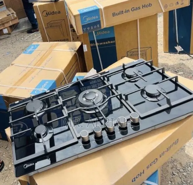 Classic Midea 90cm Built in 5 Gas Hob,Auto Ignition(90GQ095)90cm · Photo 1