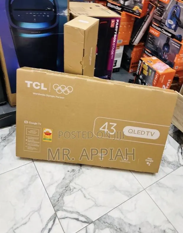 Extremely Affordable TCL 43” Qled Smart Satellite Android FHD TV · Photo 1