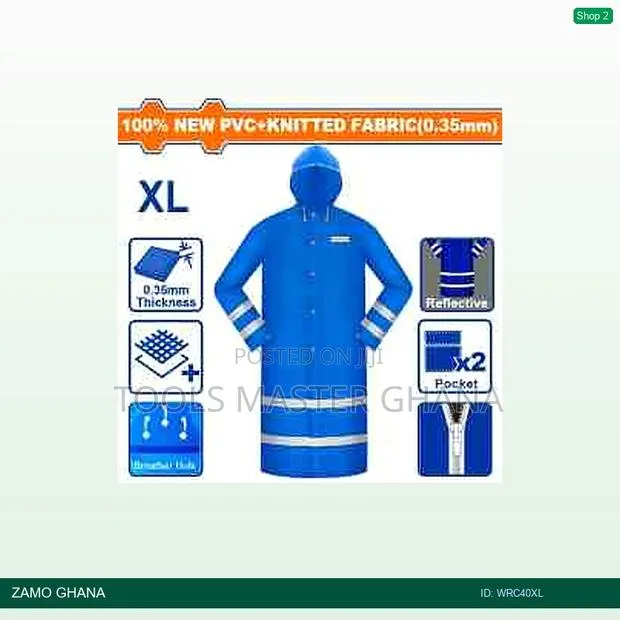 Rain Coat (With Reflective - Wrc40xl · Photo 1