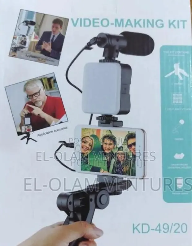 Smart Phone v-Log Video Stand · Photo 1