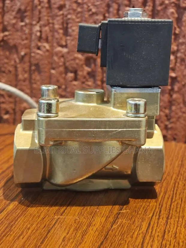 Bondon Dn25 24v Dc Solenoid Valve – Brass, NBR · Photo 1