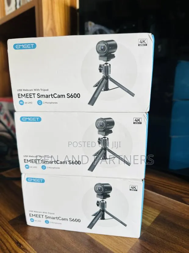 Emeet S600 4k Webcam With Tripod Stand · Photo 1