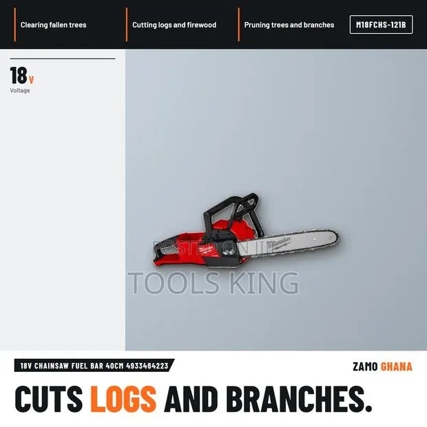 18V Chainsaw Fuel Bar 40Cm - M18fchs-121b · Photo 1