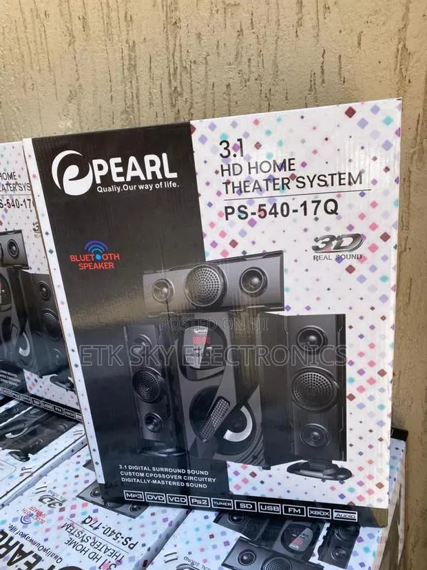 Pearl Ps-540-17q 3d Real Sound Bluetooth Speaker · Photo 1