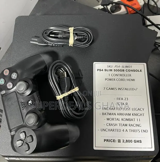Uk Use Ps4 Slim + 5 Games · Photo 1