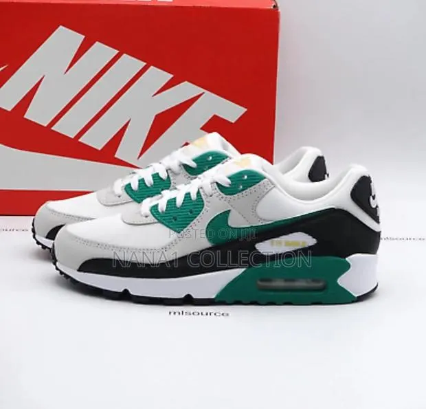 Nike Air Max 90 Sneakers “Green White” · Photo 1