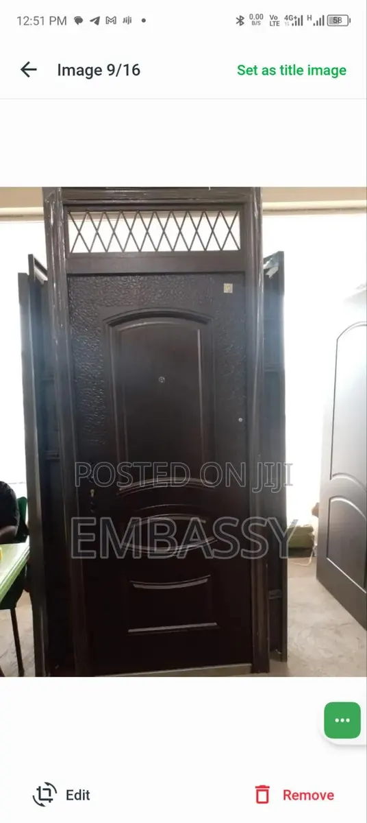 Fan Light Security Door · Photo 1