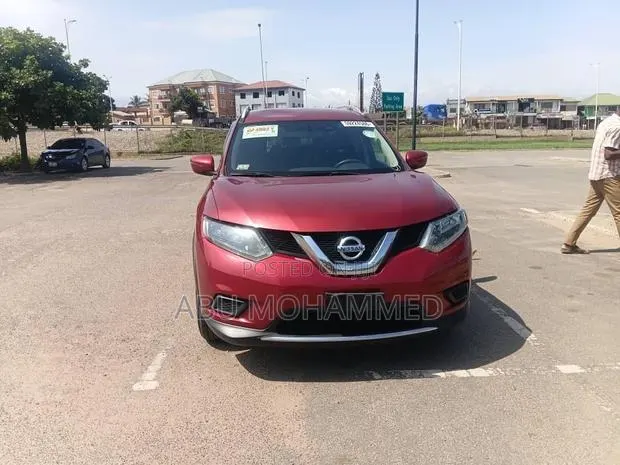 Nissan Rogue S AWD 2016 Red · Photo 1