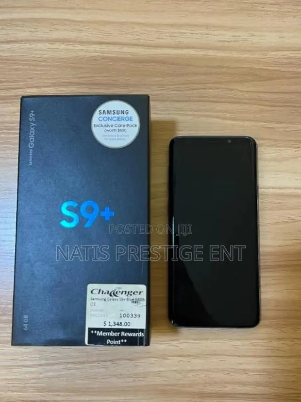 New Samsung Galaxy S9 Plus 256 GB Black · Photo 1