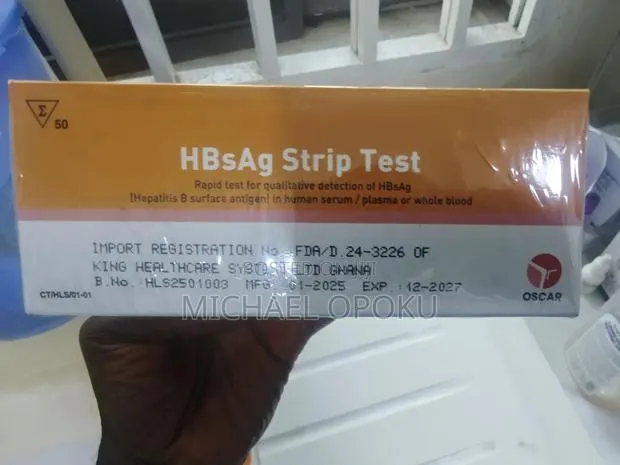 Hepatitis B (Hbsag) Test Strip · Photo 1