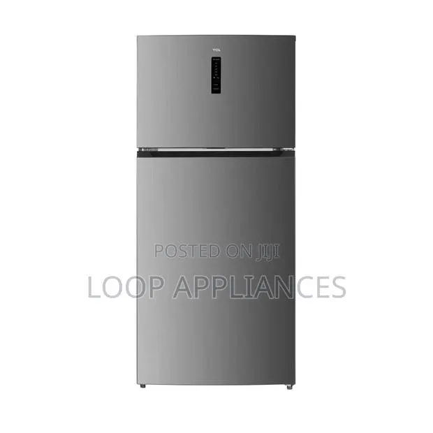 New TCL 635L Two-Door Stainless Steel Refrigerator P826TMG · Photo 1
