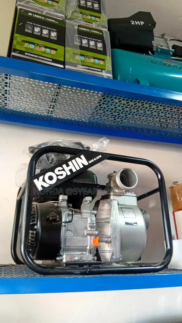 Koshin 7.5hp Pump – Maximum Power Output · Photo 1