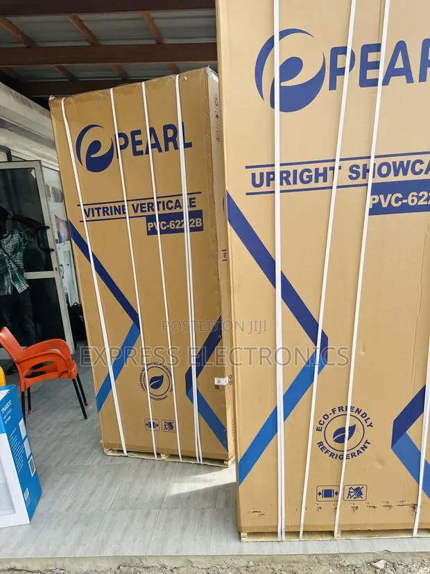 PVC-622-2B Double Door Fridge Display Vertical Freestanding · Photo 1