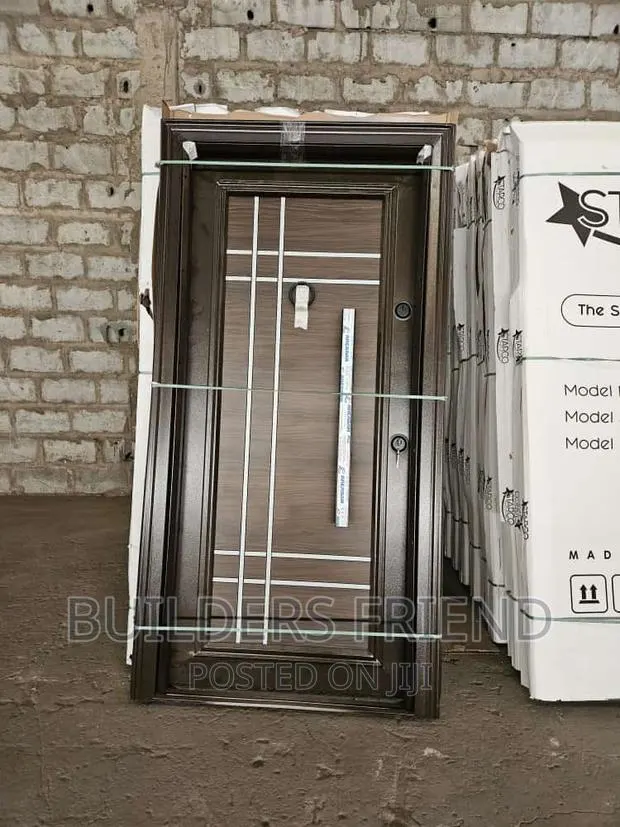 Classic Heavy Single Turkish Security Door+Double Lock Set · Photo 1