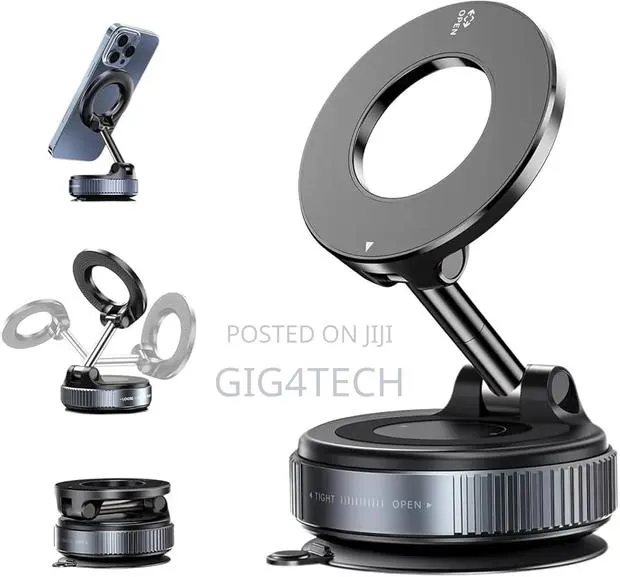 Strong Magnet Vacuum Suction Phone Holder · Photo 1
