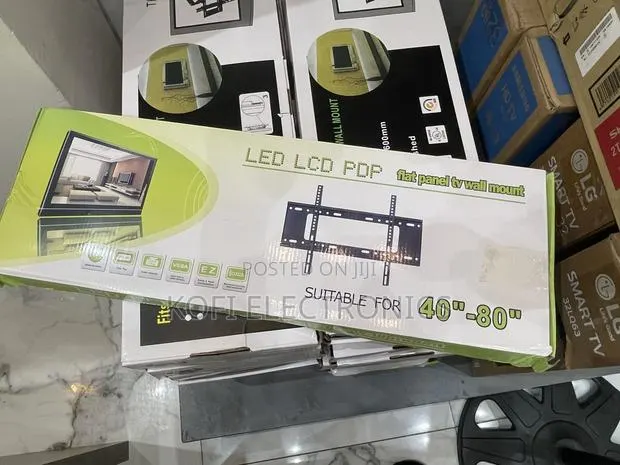Wall Mount for LED LCD TV 42-80" Ultra Slim Fixed H600mm · Photo 1