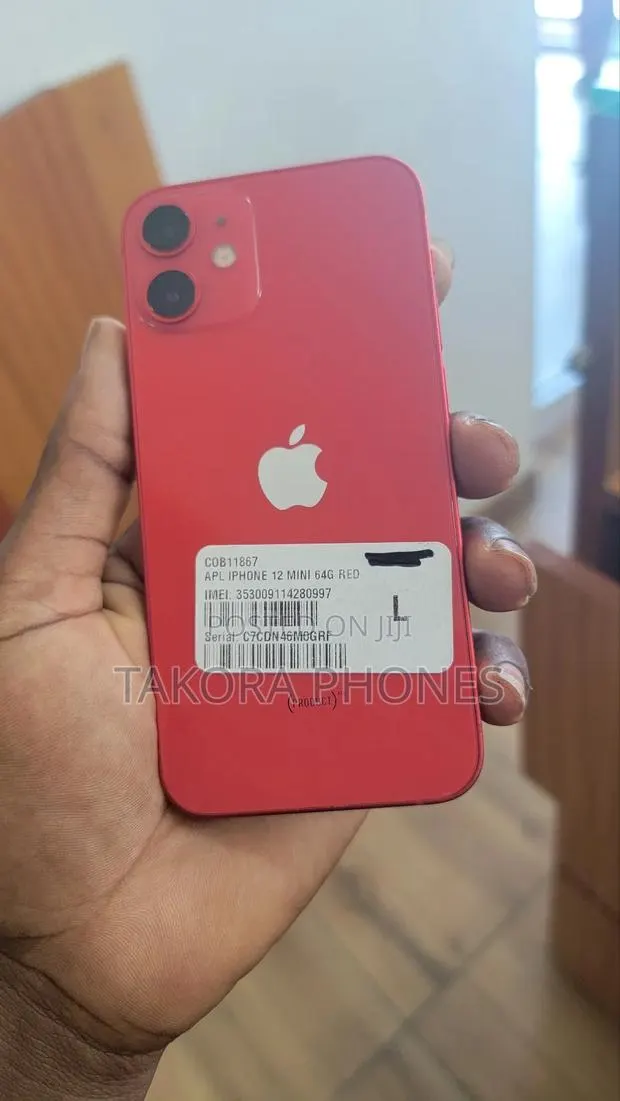 Apple iPhone 12 mini 64 GB Red · Photo 1