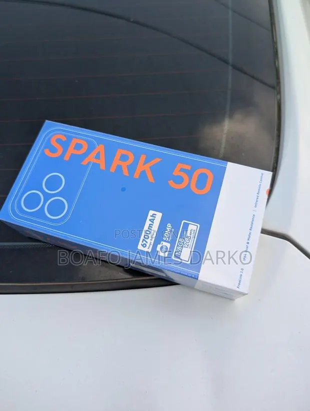New Tecno Spark 50 128 GB Black · Photo 1